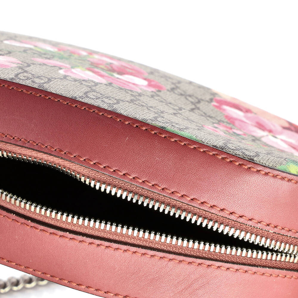 Gucci Chain Crossbody Bag Blooms Print #252843G12B - Picture 6 of 8